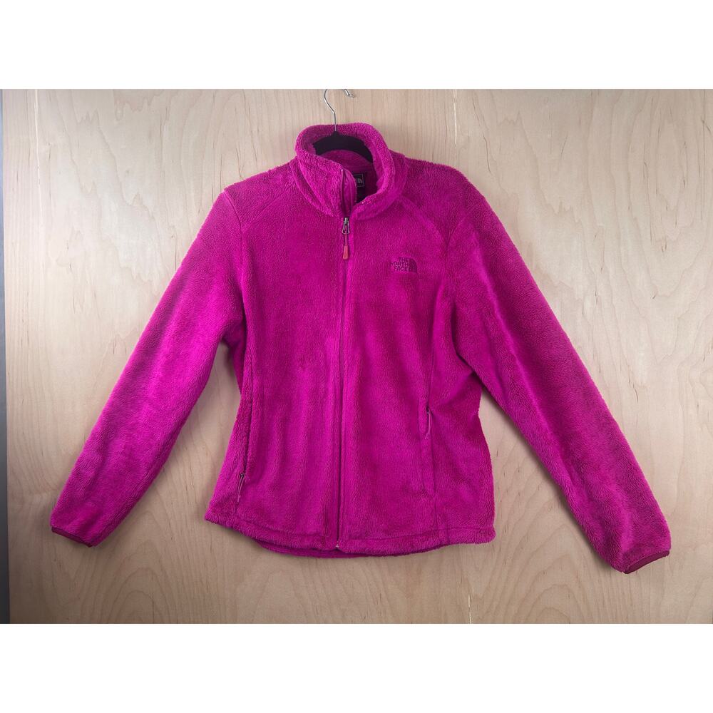 The North Face Women’s Fleece Jacket Pink Full‎ Zip Size M